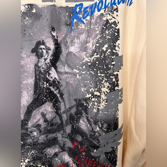 NWT GFTD LA Gifted God Given Revolution Hoodie Cream Mens L - Picture 6 of 8